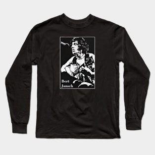 Bert jansch//60s aesthetic art for fans Long Sleeve T-Shirt